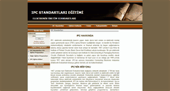 Desktop Screenshot of ipcstandartlari.com