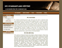 Tablet Screenshot of ipcstandartlari.com